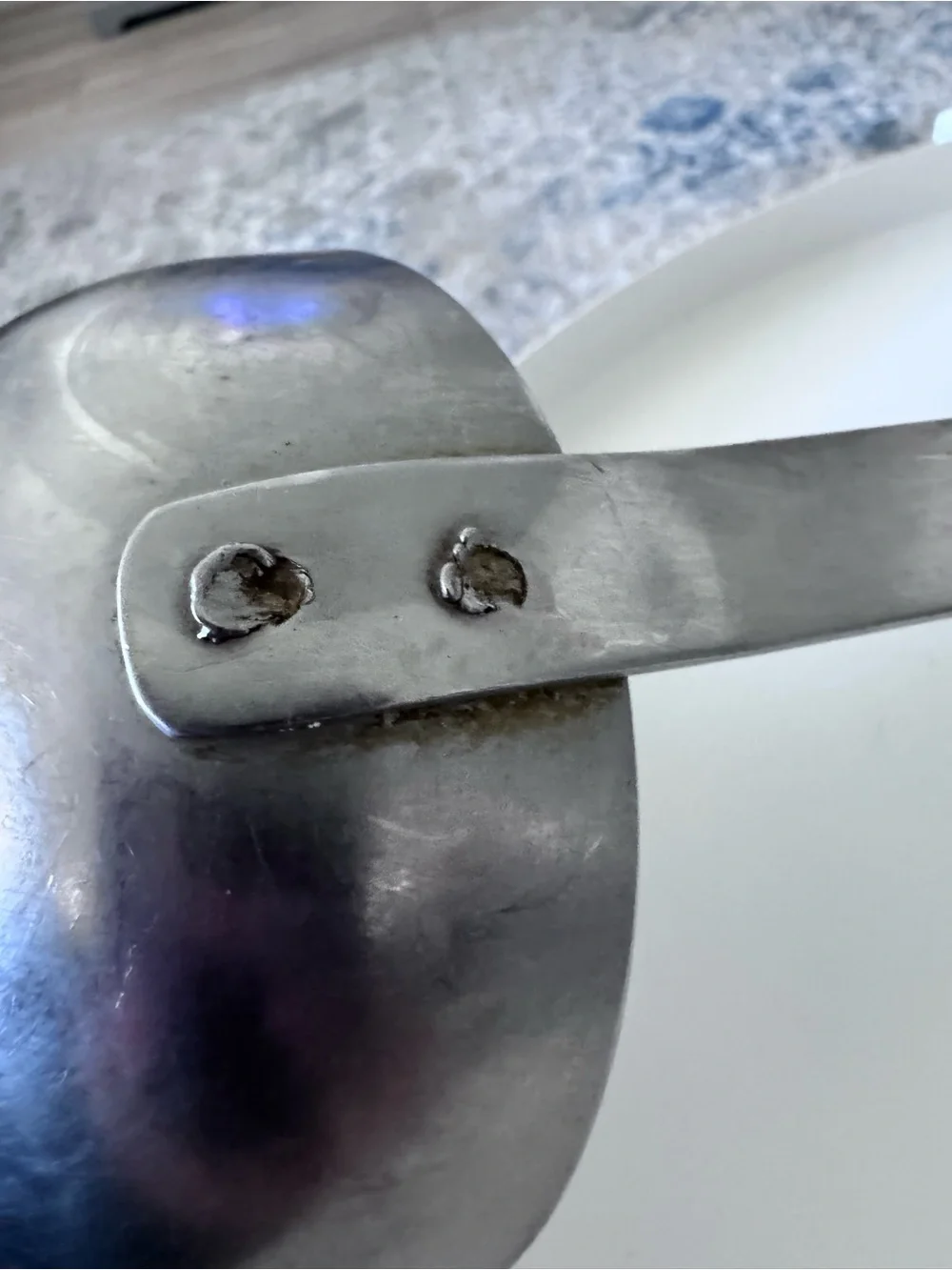 Stainless Steel Soup Ladle 8 oz- Silver- 13 inch handle